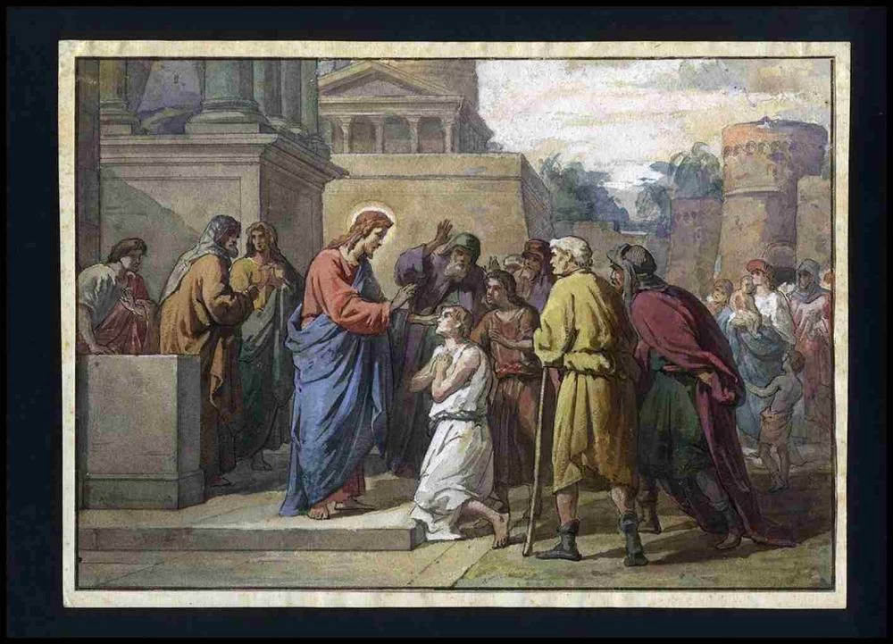 La guarigione del cieco di Gerico